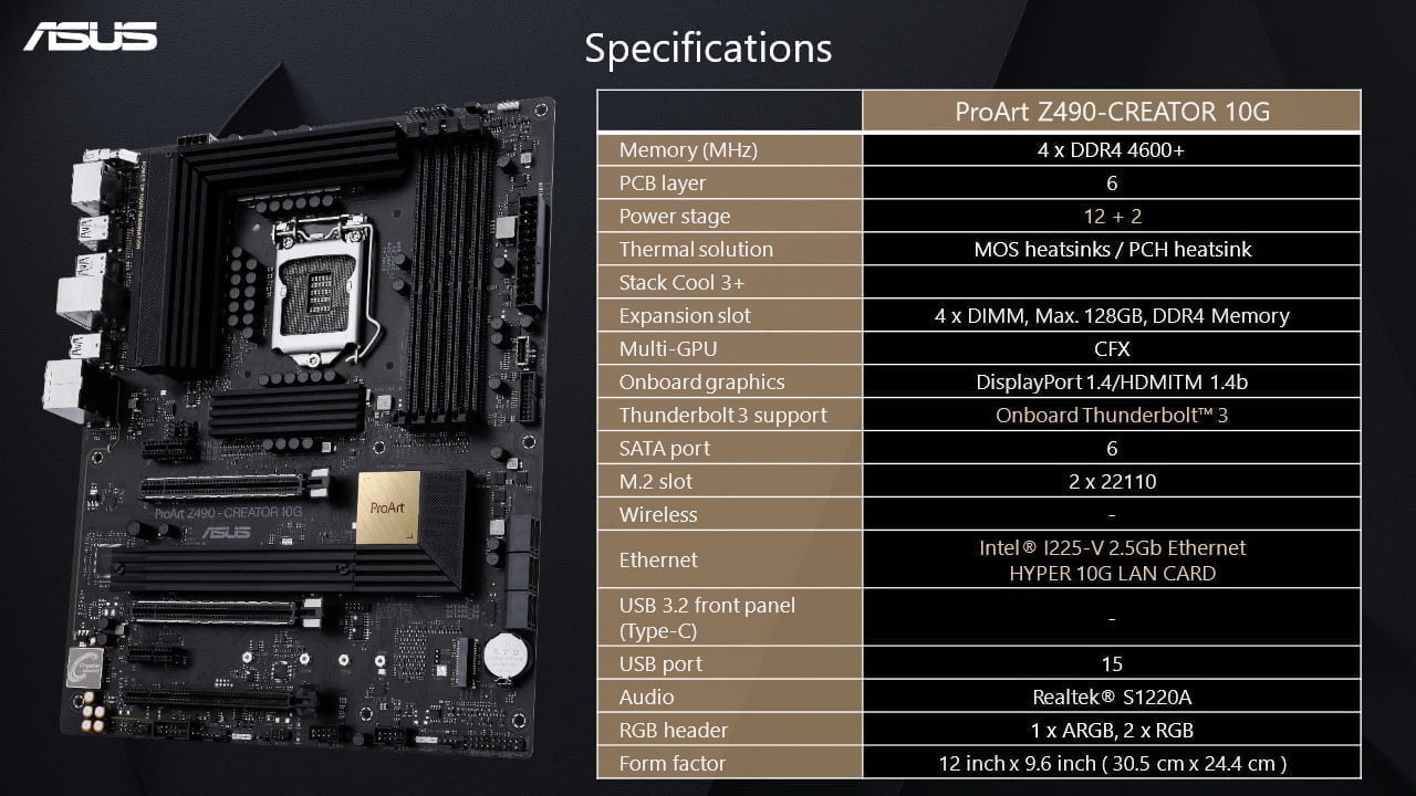 ASUS giới thiệu các bo mạch chủ dòng phổ thông Prime Z490 và ProArt Z490-Creator 10G - Image 21