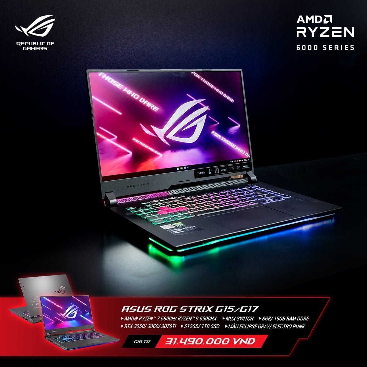 [PR] ASUS ROG công bố loạt sản phẩm laptop mới nền tảng AMD Ryzen 6000 Series tại thị trường Việt Nam - Image 16