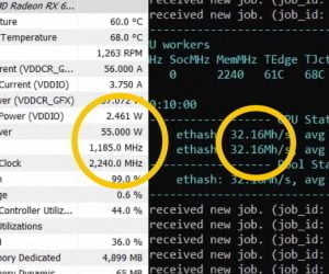 Cày thủ chú ý: RX 6600 XT cày 32 MH/s chỉ tốn 55W - Image 4