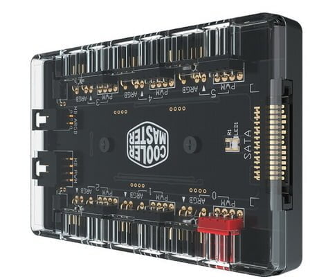 Cooler Master giới thiệu bộ hub điều khiển LED MasterFan ARGB kết hợp điều tốc PWM - Image 2