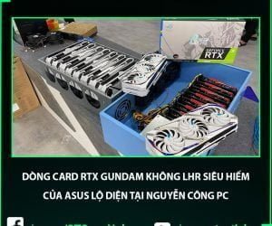 Dòng card RTX GUNDAM không LHR siêu hiếm của ASUS lộ diện tại Nguyễn Công PC - Image 11