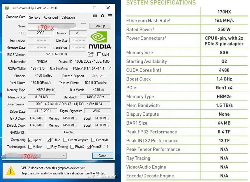 Lộ diện card trâu cày đầu bảng hiệu suất 164 MH/s của NVIDIA - Image 3