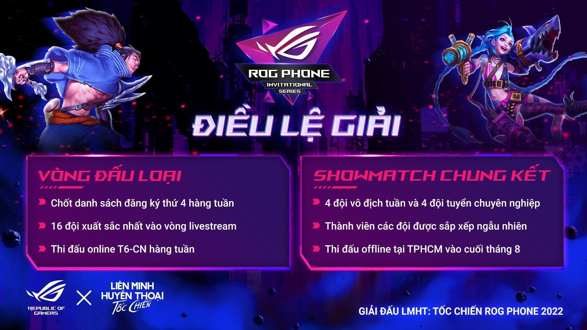 [PR] ASUS ROG và VNG công bố giải đấu ROG Phone Invitational Series 2022 bộ môn thể thao điện tử Liên Minh Huyền Thoại: Tốc Chiến - Image 3
