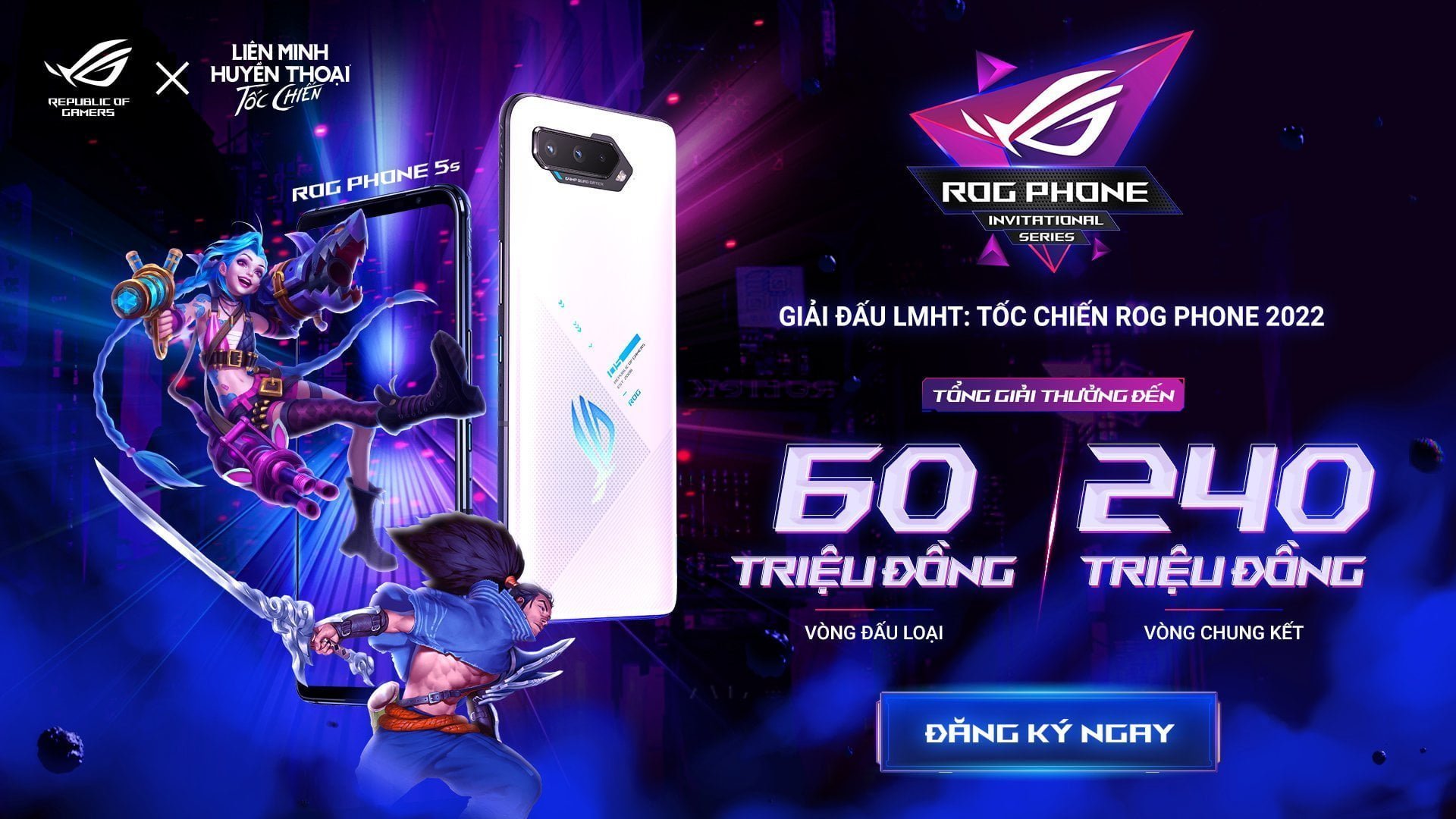 [PR] ASUS ROG và VNG công bố giải đấu ROG Phone Invitational Series 2022 bộ môn thể thao điện tử Liên Minh Huyền Thoại: Tốc Chiến - Image 4
