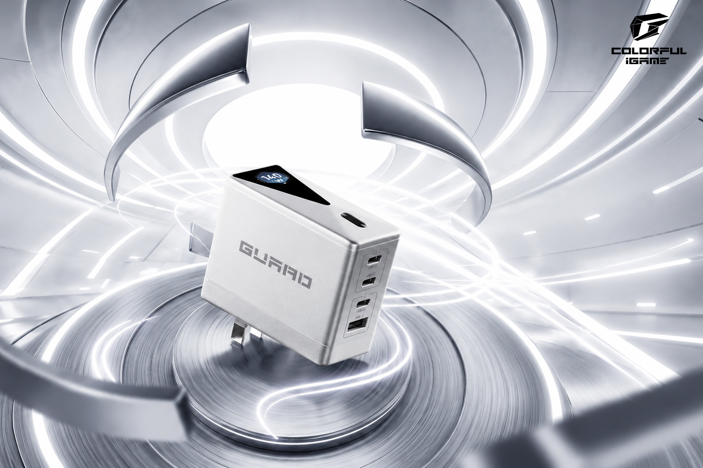 [PR] Colorful ra mắt củ sạc iGame Guard G114 140W GaN Multi-Port - Image 1