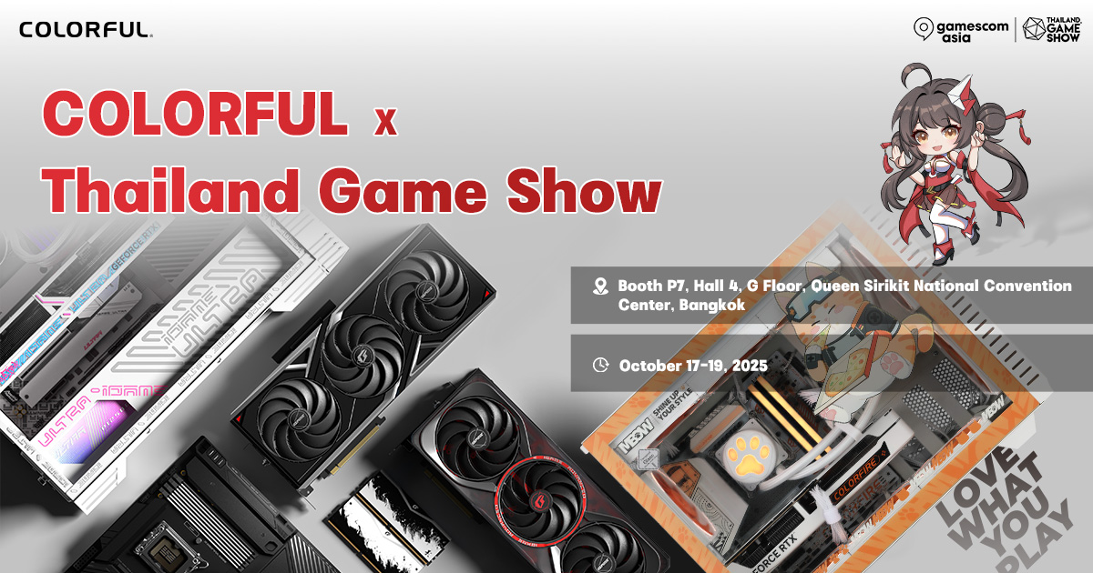 [PR] Colorful sẽ góp mặt tại sự kiện Gamescom Asia x Thailand Game Show 2025 - Image 7