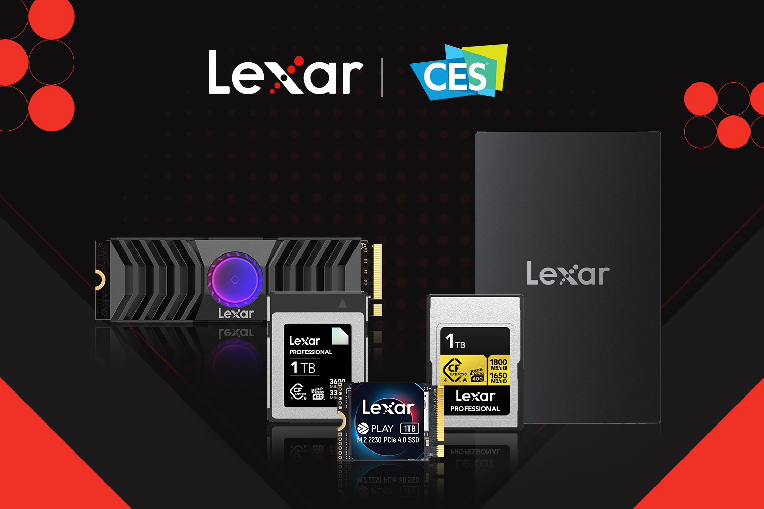 [PR] Lexar trưng bày loạt sản phẩm chơi game và hình ảnh chuyên nghiệp mới nhất tại CES 2024 - Image 2