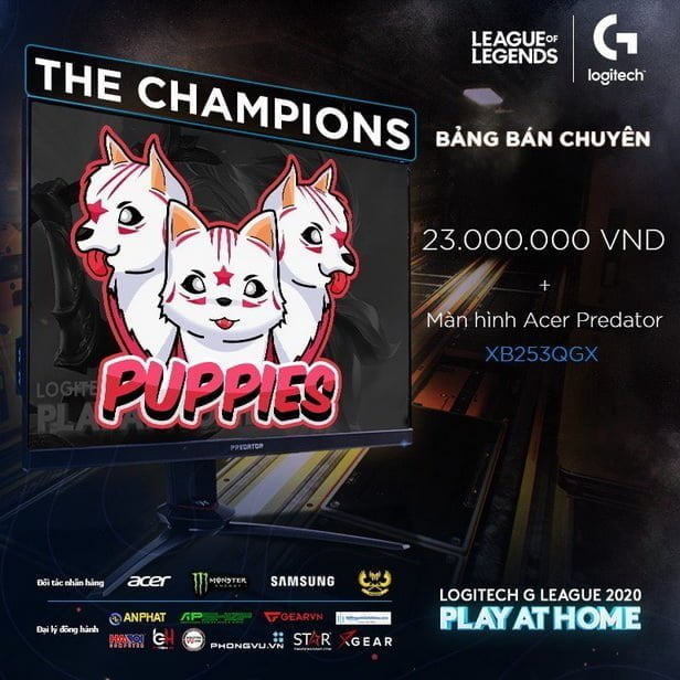 [PR] Puppies Esports cùng We Are Impostors giành chức vô địch giải đấu Logitech G League Play at home - Image 5