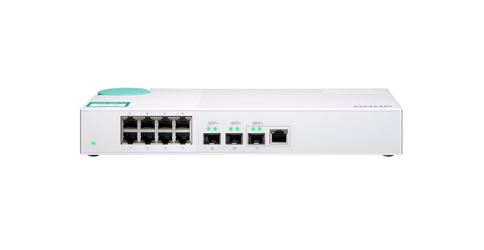 QNAP QSW-308-1C: Switch 10GbE cho gia đình và văn phòng - Image 1