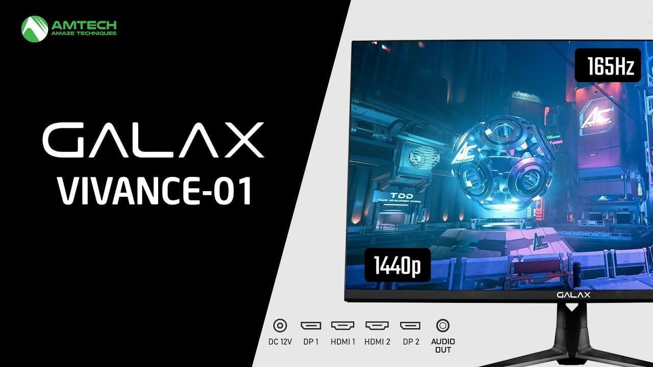 [Review] GALAX Vivance-01 – Phá đảo thị trường màn hình 2K QHD 165Hz với giá “huỷ diệt” dưới 7 triệu đồng - Image 1