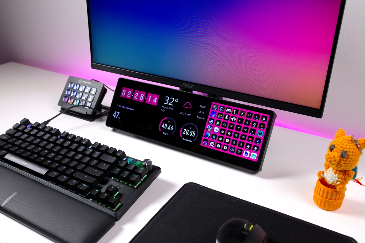 [Trên tay] Corsair Xeneon Edge - Khi màn hình phụ không còn nhàm chán - Image 1