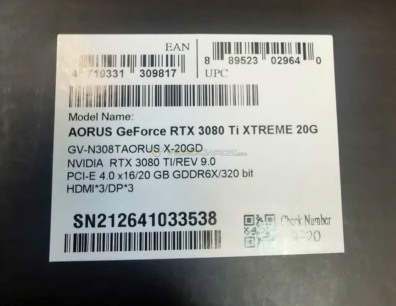 Xuất hiện mẫu card đồ hoạ RTX 3080 Ti 20GB tại Nga - Image 1